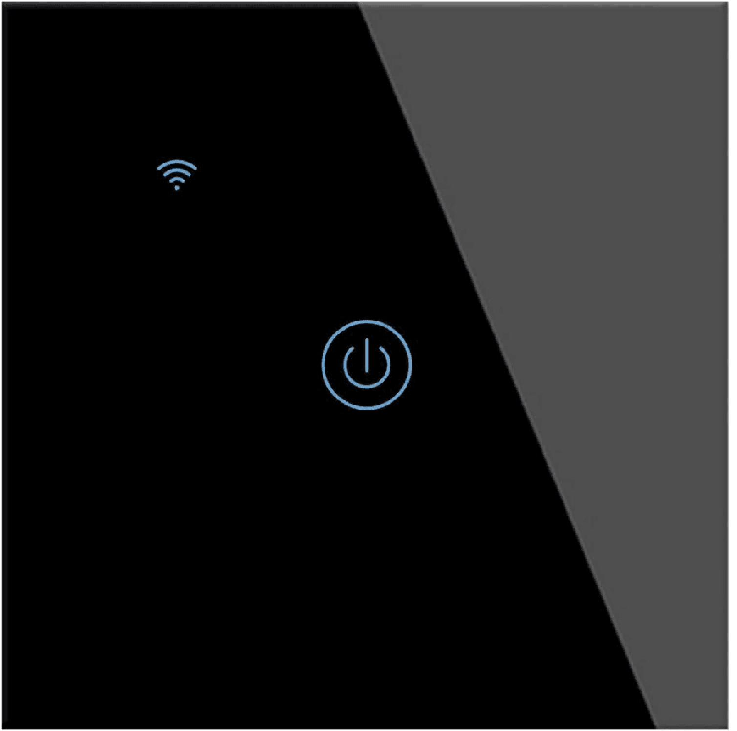 NO-NEUTRAL EU Smart Touch Switch 1 Gang - Black