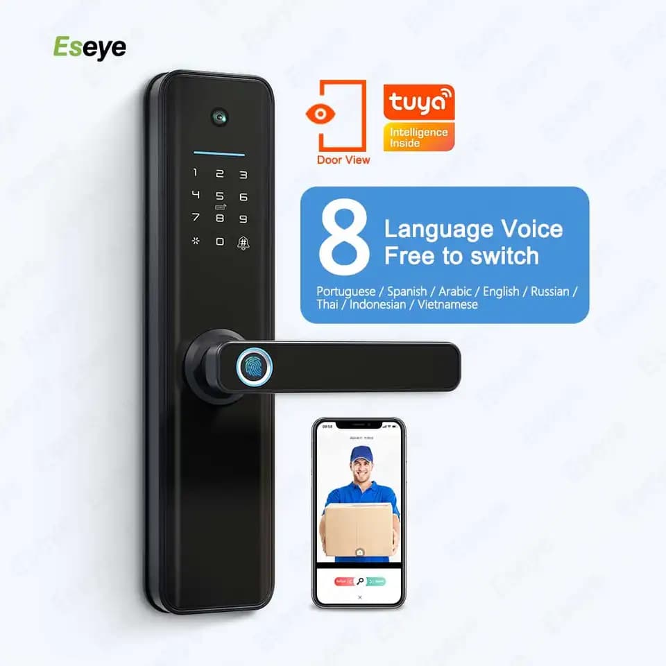 Smart Lock Tuya 528Pro ( Camera Version)