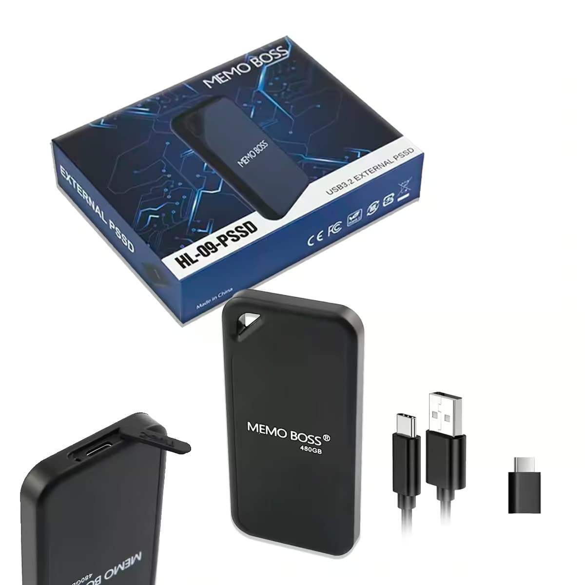 Potable SSD MEMOBOSS 512GB