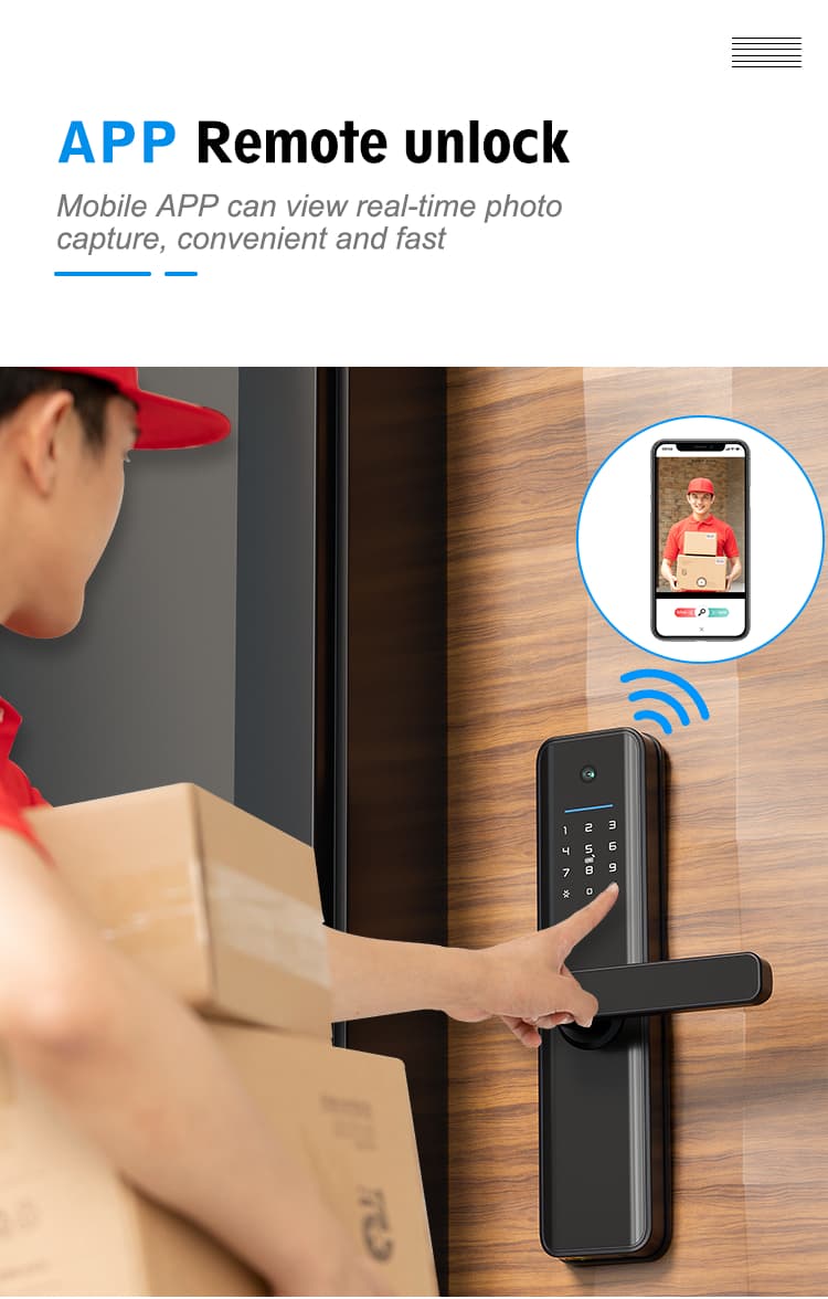 13023 Smart Lock Tuya 528Pro ( Camera Version)