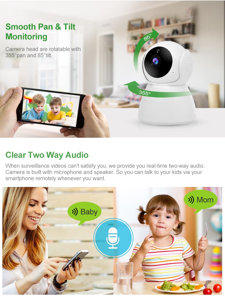 #14006 IP Camera - Baby Monitor