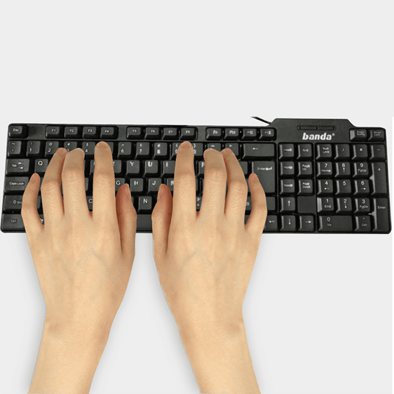 27007 Wired Keyboard & Mouse Combo